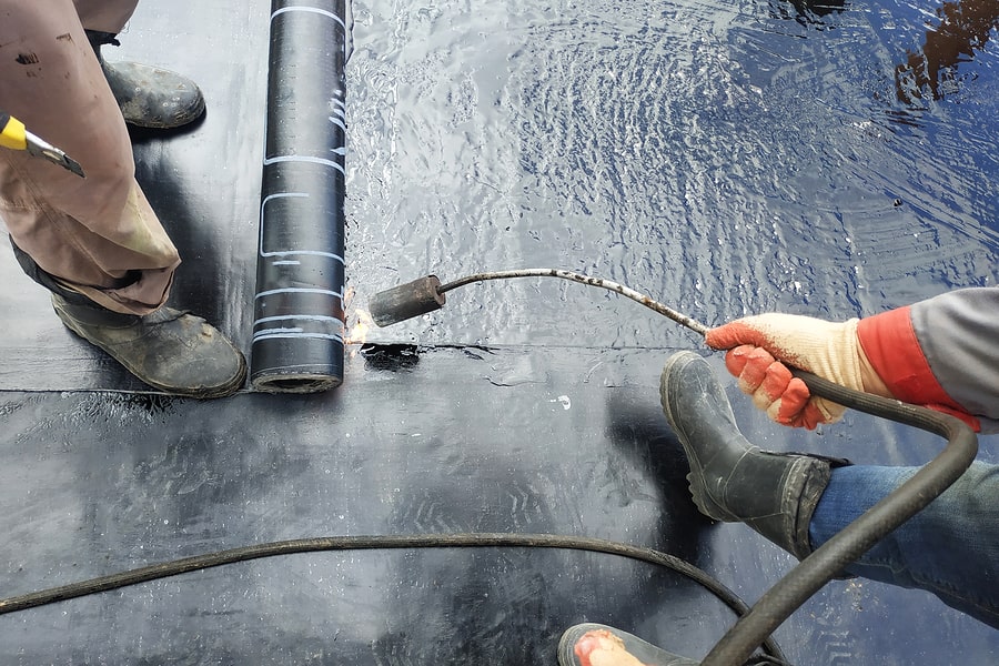 What Materials Are Used For Waterproofing? | specialist waterproofing contractor sheets laying