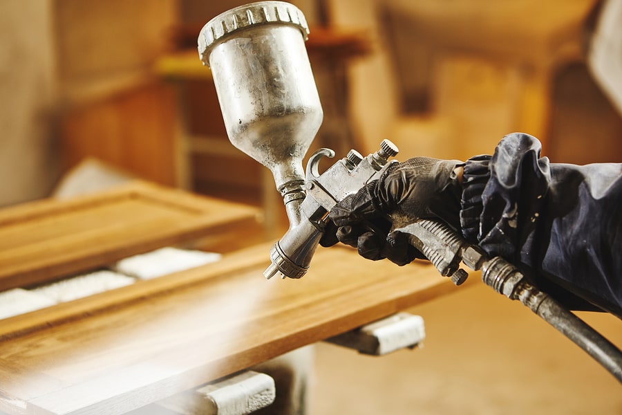 What is Nano Waterproofing? | waterproofing contractor spraying wood